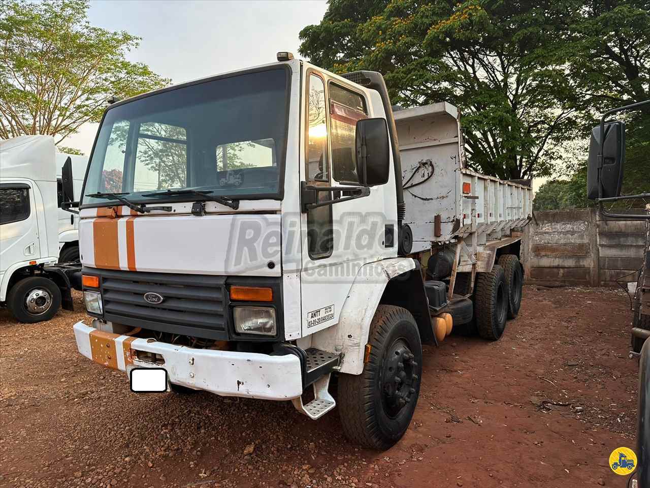 CAMINHAO FORD CARGO 1621 Caçamba Basculante Truck 6x2 Reinaldo Caminhões ARARAQUARA SÃO PAULO SP